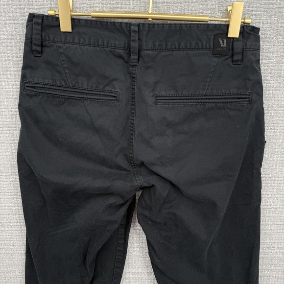 Vuori Pants Mens Medium Black Performance Chino Jogger Style Athletic Travel - Picture 9 of 12